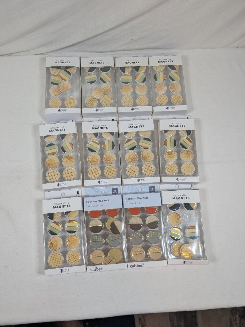 Decorative Magnets U Style - 72 Total